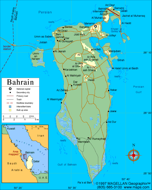 bahrein politicien carte